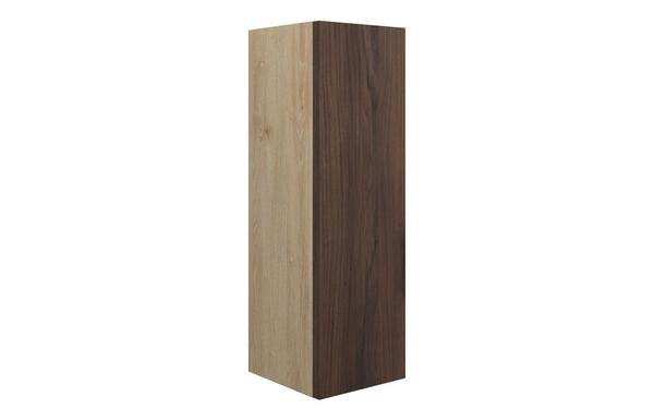 Eden 200mm Slim Base Unit - Warm Walnut (Oak Cab)